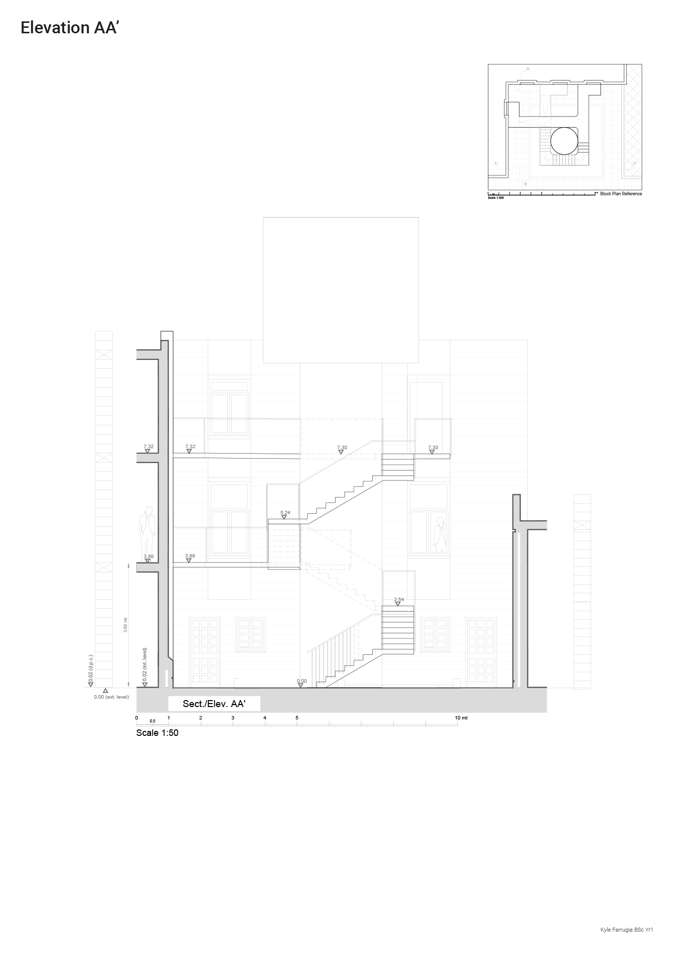 Emergency Exit Stairs Design